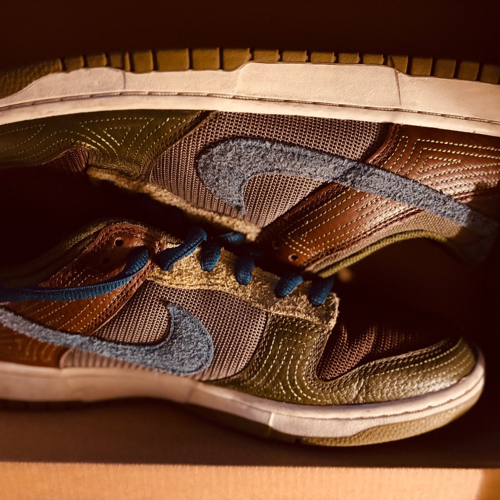 Travis Scott’s Nike men’s 10.5 almost brand new I wore them once they don’t fit